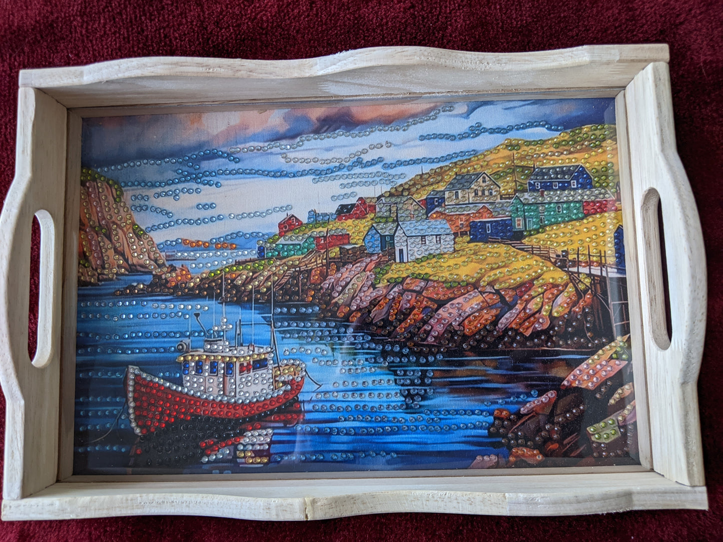 wooden tray small