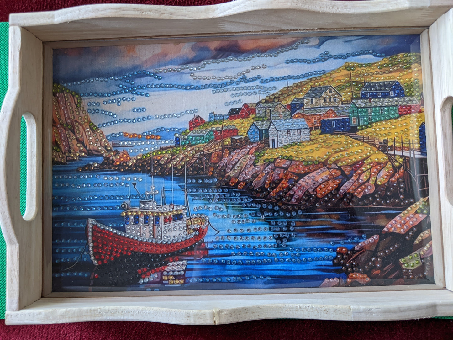 wooden tray small